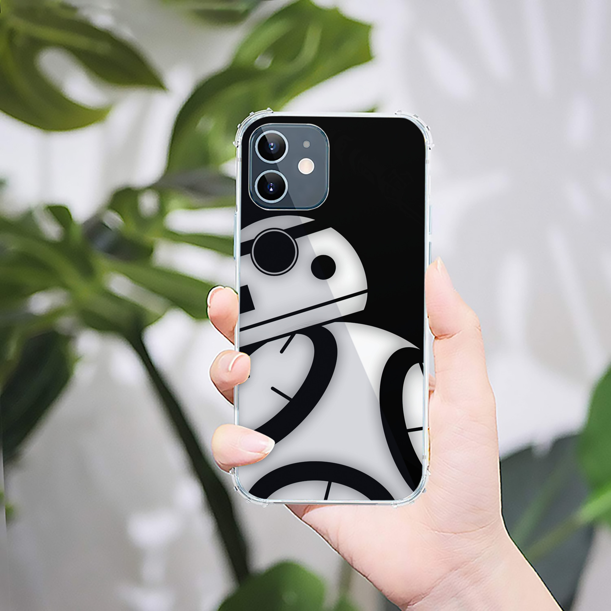 （画像用） スター・ウォーズ Star Wars 【iPhone 12シリーズ対応】透明スマホケース（クリアソフトケース）